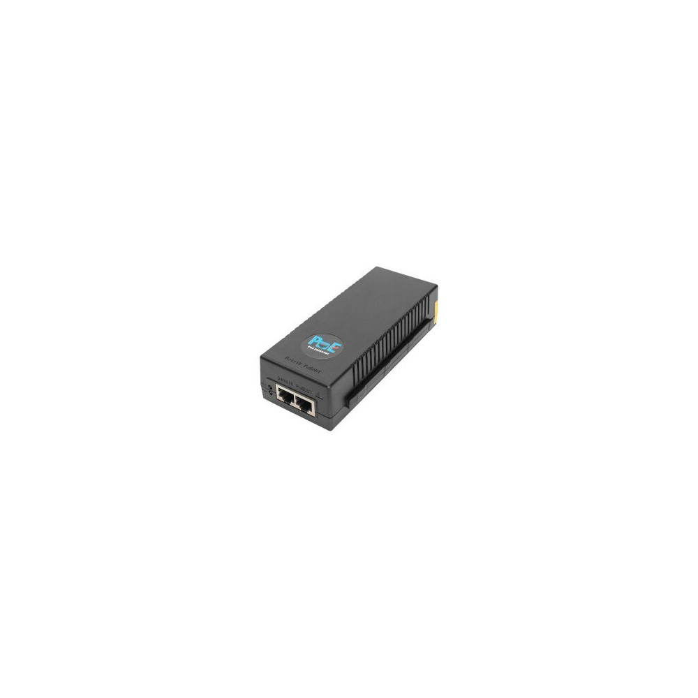 DIGITUS Iniettore PoE+ Ethernet 10 Gigabit, 802.3at, 30 W