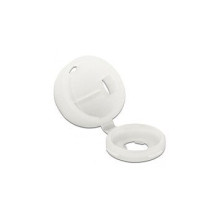 Delock Cappuccio protettivo per vite M4 naturale 10 pezzi - 10 pezzo/i - Bianco - Nylon