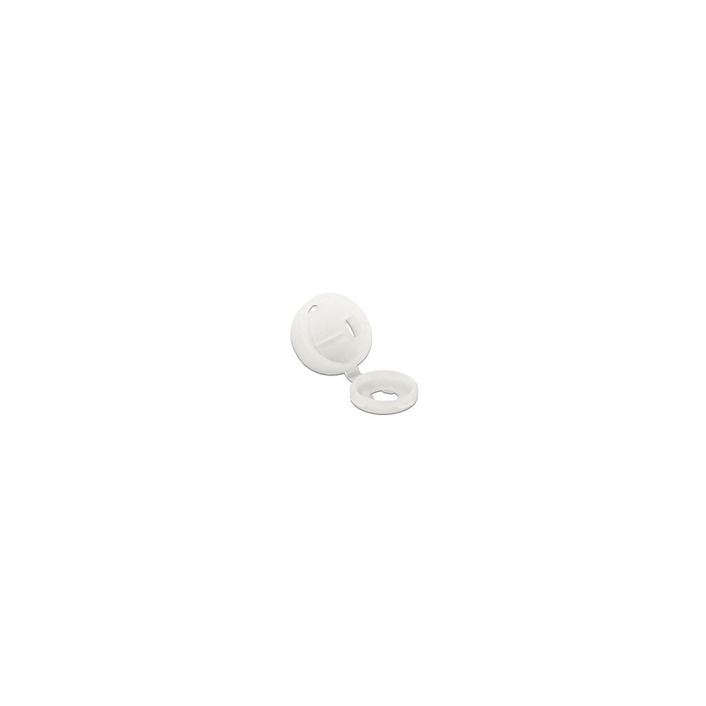 Delock Cappuccio protettivo per vite M4 naturale 10 pezzi - 10 pezzo/i - Bianco - Nylon