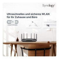Synology RT6600AX - Router wireless Switch a 4 porte