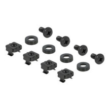 Delock - Pannello per guida DIN - Montabile su rack - Nero - 1U - 48,3 cm (19″)