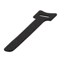 EFB Electronics Gancio e asola - Fascette fermacavi - 13 cm - Nero (confezione da 10)