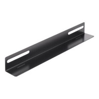 Delock - Staffa per rack - 300 x 40 mm - laterale - nero - 48,3 cm (19″) (confezione da 2)