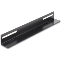 Delock - Staffa per rack - 300 x 40 mm - laterale - nero - 48,3 cm (19″) (confezione da 2)