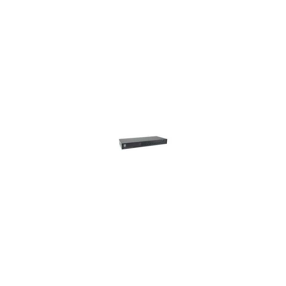 LevelOne Switch KVM PS/2-USB VGA a 16 porte. Tipo di porta tastiera: USB, PS/2, Tipo di porta mouse: USB, PS/2, Tipo di porta vi