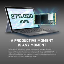 Transcend MTE400S - SSD - 256 GB - interno - M.2 2242 - PCIe 3.0 x4 (NVMe)