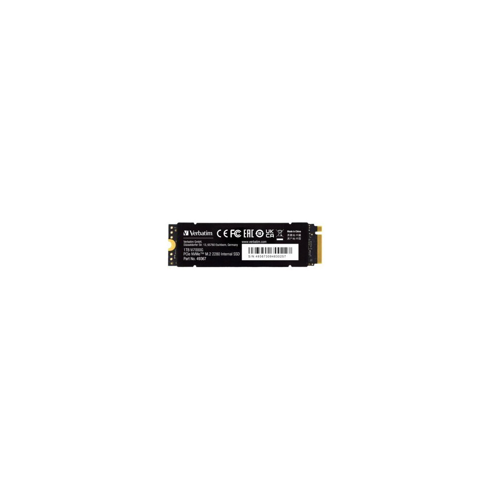 Verbatim Vi7000G 1 TB M.2 PCI Express 4.0 NVMe