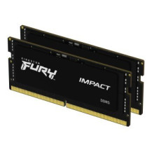 Kingston Technology FURY 32 GB 6400 MT/s DDR5 CL38 SODIMM (Kit da 2) Impact XMP