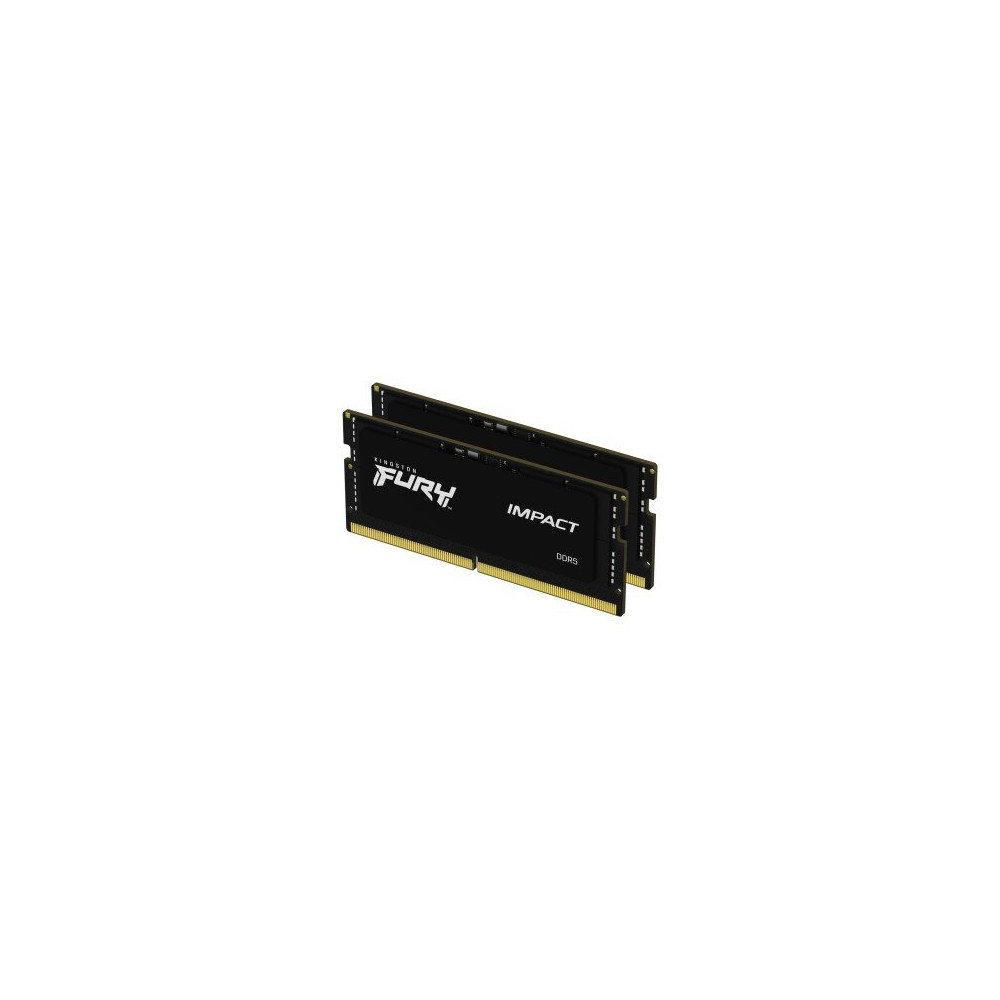 Kingston Technology FURY 32 GB 6400 MT/s DDR5 CL38 SODIMM (Kit da 2) Impact XMP