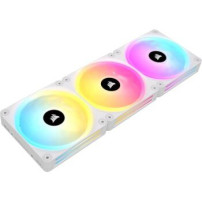 Corsair iCUE LINK QX120 RGB - Ventola per case - con sensore di temperatura - 120 mm - bianco (confezione da 3)