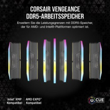 Corsair Vengeance RGB - DDR5 - Kit - 64 GB: 2 x 32 GB