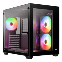 AEROCOOL ADVANCED TECHNOLOGIES Geh Midi Dryft MicroATX/ATX/MiniITX ARGB black - ATX - ATX - Micro/Mini/Flex-ATX