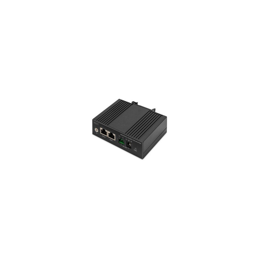 DIGITUS Splitter PoE Gigabit Ethernet, industriale, 60 W