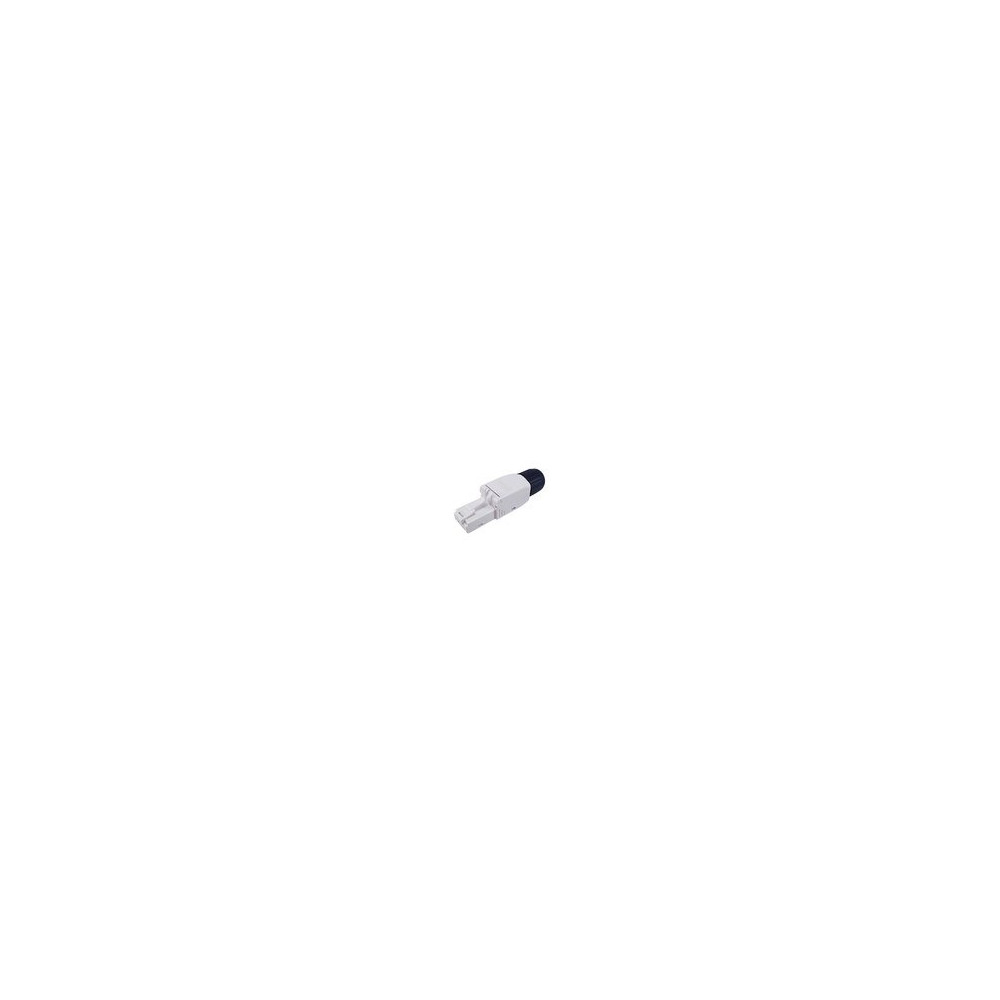 Equip Cat.6 Tool-free RJ45 Connettore - 5 pezzi/set - RJ-45 - Nero - Bianco - Maschio - Dritto - Policarbonato (PC) - Cat6