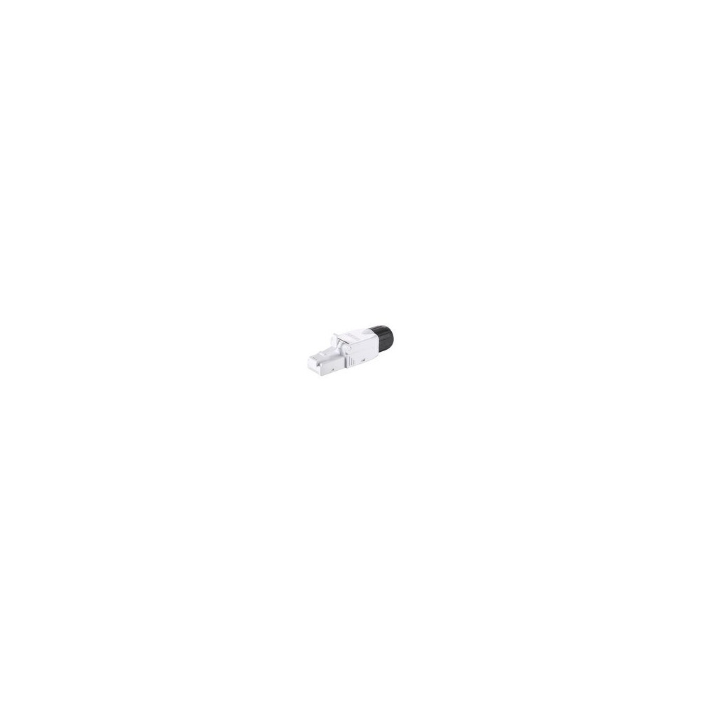 Equip Cat.6A Connettori RJ45 senza attrezzi - 5 pezzi/set - RJ-45 - Nero - Bianco - Maschio - Dritto - Policarbonato (PC) - Cat6