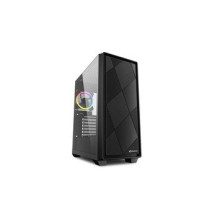 Sharkoon VS8 RGB - Midi Tower - PC - Nero - ATX - micro ATX - Mini-ITX - Vetro temperato - 15,8 cm