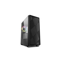 Sharkoon VS8 RGB - Midi Tower - PC - Nero - ATX - micro ATX - Mini-ITX - Vetro temperato - 15,8 cm