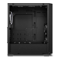 Sharkoon VS8 RGB - Midi Tower - PC - Nero - ATX - micro ATX - Mini-ITX - Vetro temperato - 15,8 cm