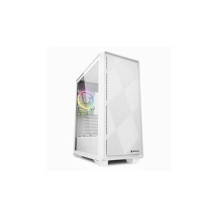 Sharkoon VS8 RGB - Midi Tower - PC - Bianco - ATX - micro ATX - Mini-ITX - Vetro temperato - 15,8 cm