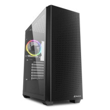Sharkoon VS9 RGB - Midi Tower - PC - Nero - ATX - micro ATX - Mini-ATX - Ufficio domestico - 15,8 cm