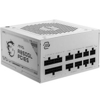 MSI MAG A850GL PCIE5 WHITE - Alimentatore (interno) - ATX12V 3.0/ EPS12V - 80 PLUS Gold - CA 100-240 V - 850 Watt - PFC attivo -