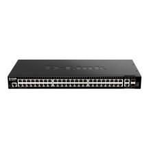 D-Link DGS-1520-52/E switch di rete Gestito L3 10G Ethernet (100/1000/10000) 1U Nero