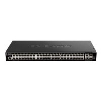 D-Link DGS-1520-52/E switch di rete Gestito L3 10G Ethernet (100/1000/10000) 1U Nero