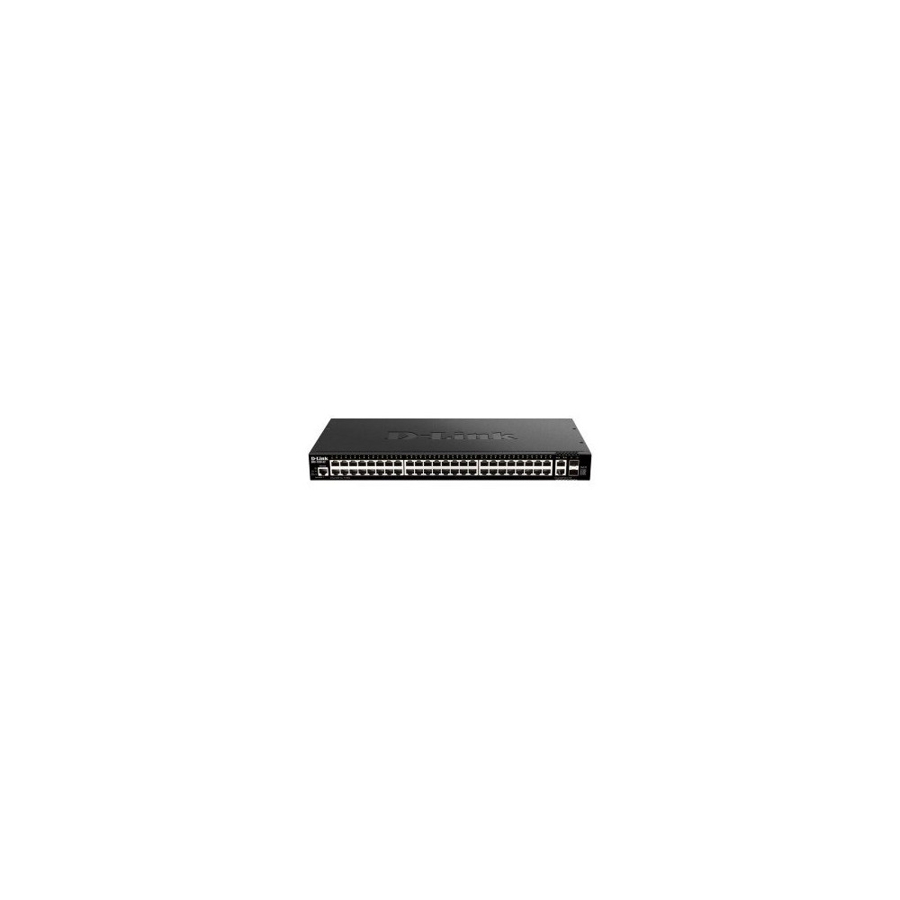 D-Link DGS-1520-52/E switch di rete Gestito L3 10G Ethernet (100/1000/10000) 1U Nero