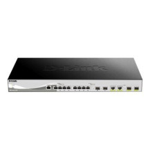 D-Link DXS-1210-12TC/E switch di rete Gestito L2 10G Ethernet (100/1000/10000) 1U Nero, Argento