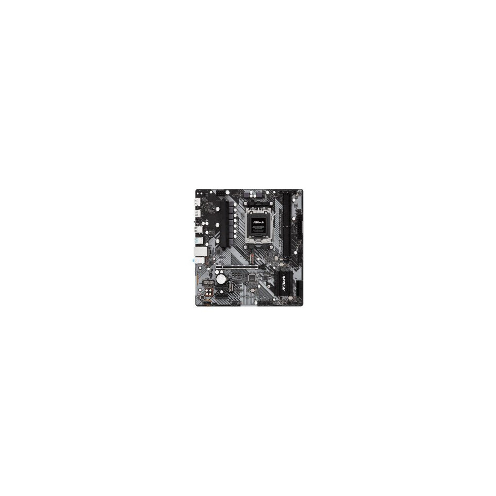 ASRock B650M-H/M.2+ - Scheda madre - micro ATX - Socket AM5 - Chipset AMD B650 - USB-C 3.2 Gen 1, USB 3.2 Gen 1 - Gigabit LAN -