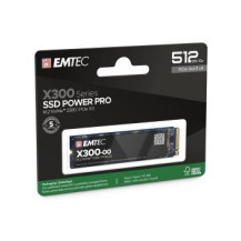 EMTEC Power Pro X300 - SSD - 512 GB - interno - M.2 2280 - PCIe 3.0 x4 (NVMe)