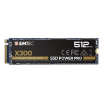EMTEC Power Pro X300 - SSD - 512 GB - interno - M.2 2280 - PCIe 3.0 x4 (NVMe)