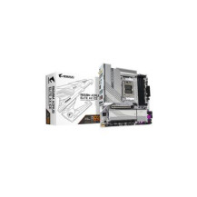 Gigabyte B650M AORUS ELITE AX ICE - Scheda madre - micro ATX - Socket AM5 - Chipset AMD B650 - USB-C 3.2 Gen2, USB 3.2 Gen 2, US
