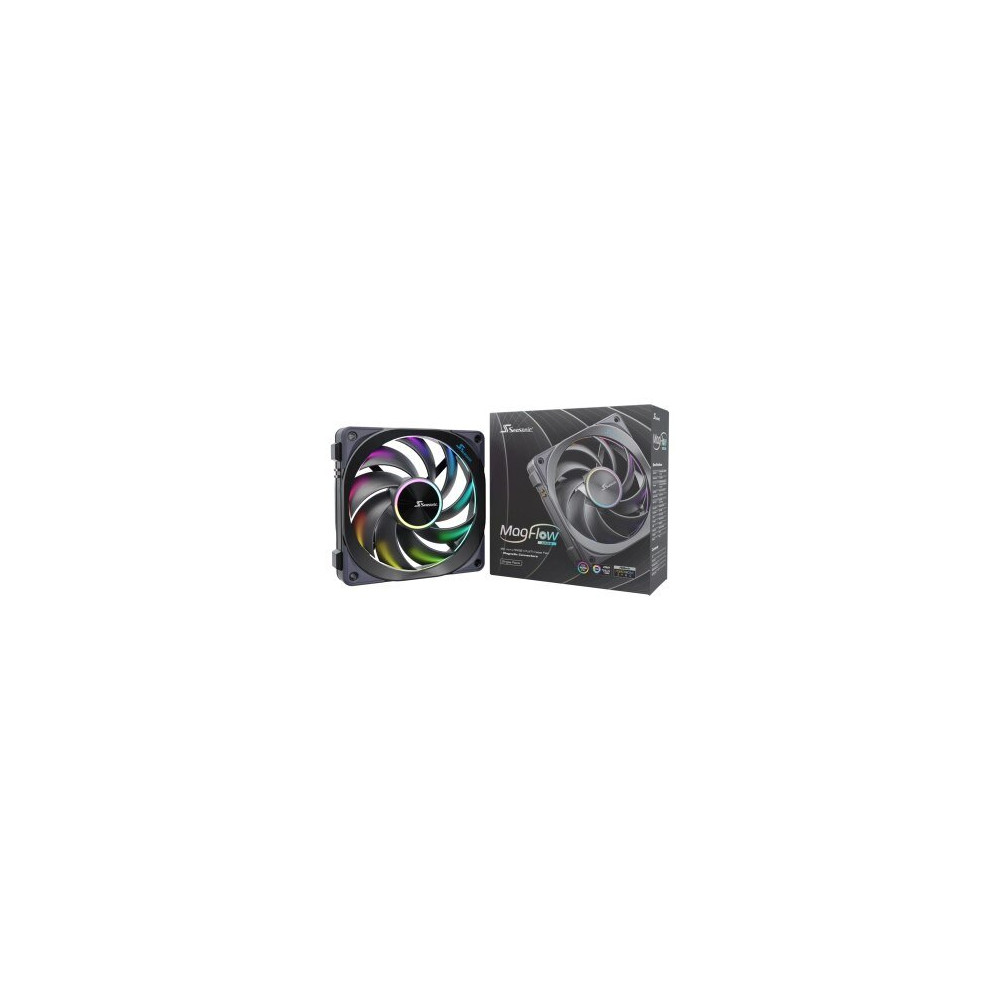 Seasonic Ventilatore MagFlow 1225PWM ARGB 120*120*120 Kit 1-Ventola