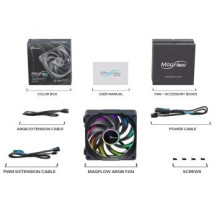 Seasonic Ventilatore MagFlow 1225PWM ARGB 120*120*120 Kit 1-Ventola