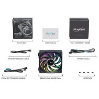 Seasonic Ventilatore MagFlow 1225PWM ARGB 120*120*120 Kit 1-Ventola