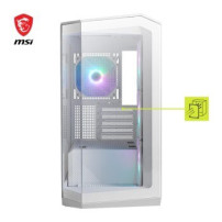 MSI MAG PANO M100R PZ Micro Tower Bianco