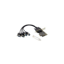 Conceptronic Scheda PCI Express a 4 porte RS232 DB9 Adattatore