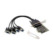 Conceptronic Scheda PCI Express a 4 porte RS232 DB9 Adattatore