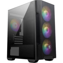 MSI MAG Forge M100R Midi Tower Nero, Trasparente