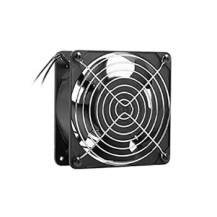 Lanberg AK-1501-B - Ventola di raffreddamento - Nero - Metallo - Plastica - CA - 230 V - 48,3 cm (19 pollici)