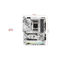 ASRock B650 Steel Legend WiFi - Scheda madre - ATX - Socket AM5 - Chipset AMD B650 - USB-C 3.2 Gen 2x2, USB 3.2 Gen 2, USB-C 3.2