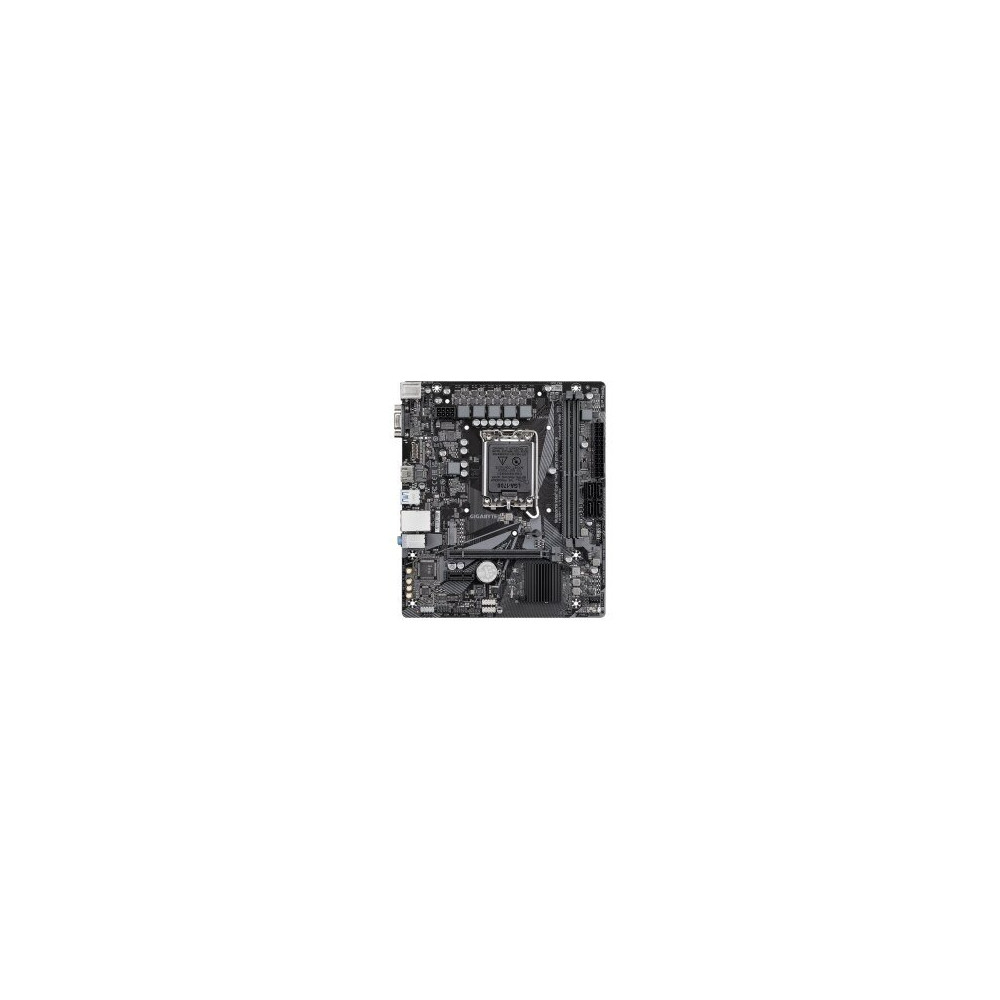 Gigabyte H610M H V3 DDR4 - 1.0 - scheda madre - micro ATX - socket LGA1700 - chipset H610 - USB 3.2 Gen 1 - Gigabit LAN - grafic