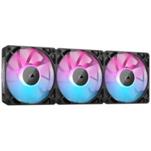 Corsair iCUE Link RX120 RGB Triple Starter Kit - Ventola per case - 120 mm - Nero (confezione da 3)