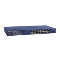 Netgear Smart GS724TP - Switch - L3 Lite - Smart - 24 x 10/100/1000 (PoE+)