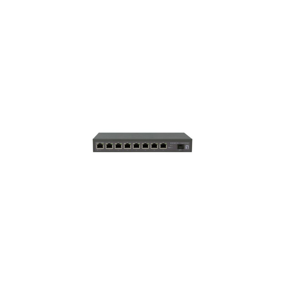 LevelOne Switch 9x GE GEP-0925 2.5GbE 108W 8xPoE+ sw