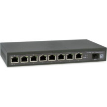 LevelOne Switch 9x GE GEP-0925 2.5GbE 108W 8xPoE+ sw