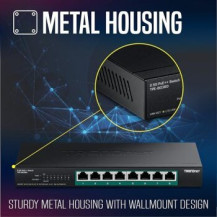 TRENDnet SWITCH POE++ A 8 PORTE 2.5G - Switch - 8 porte