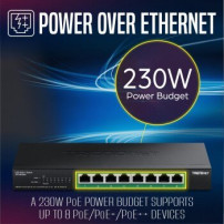 TRENDnet SWITCH POE++ A 8 PORTE 2.5G - Switch - 8 porte