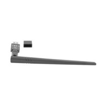 Lanberg NC-0300-WIE - Senza fili - USB - Ethernet / WLAN - 2400 Mbit/s - Nero